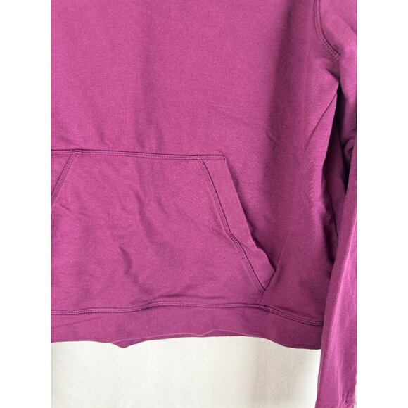 All In Motion Women Purple Hoodie Sweatshirt Size M Cotton/Spandex - Picture 4 of 6
